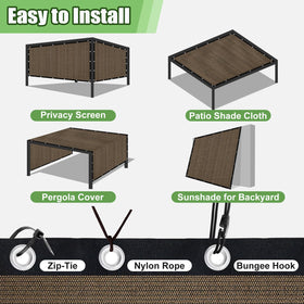 BELLE DURA versatile use for patios, gardens, and greenhouses.