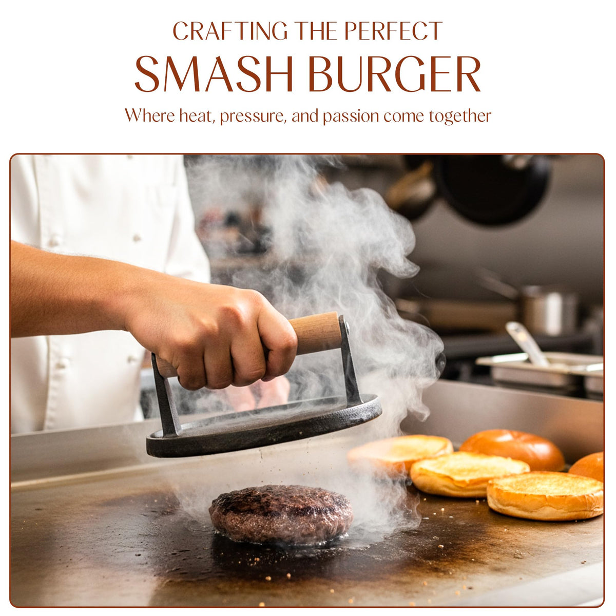 Bellemain bacon press smash demonstrates versatile use for crispy results