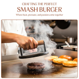 Bellemain bacon press smash demonstrates versatile use for crispy results