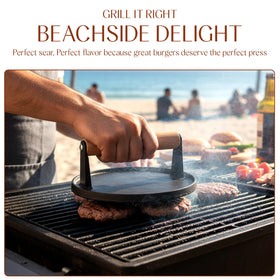 Bellemain burger press cleaning promotes easy maintenance after grilling