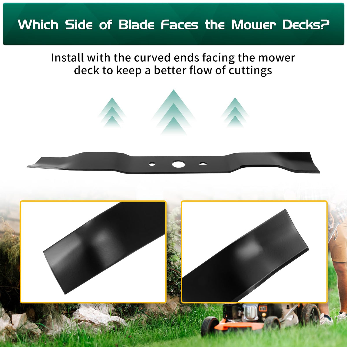 Belleone center-hole design ensures balanced, vibration-free operation.