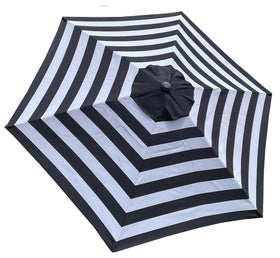 BELLRINO replacement canopy for 9ft 6-rib umbrellas offers universal fit and lasting durability.