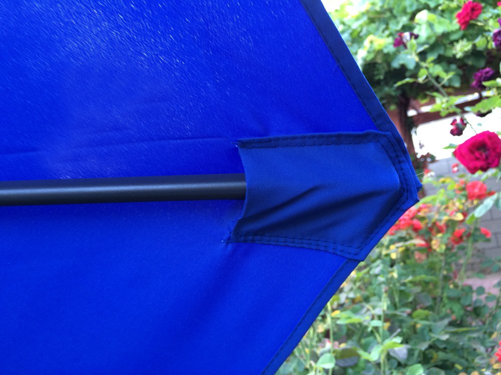 BELLRINO royal blue canopy with double stitched seams for durability