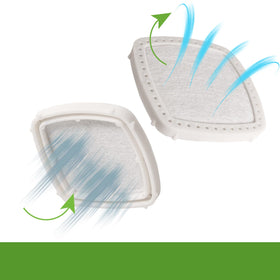 Belsdar packaging shows a five-filter pack for Echo PB2520.