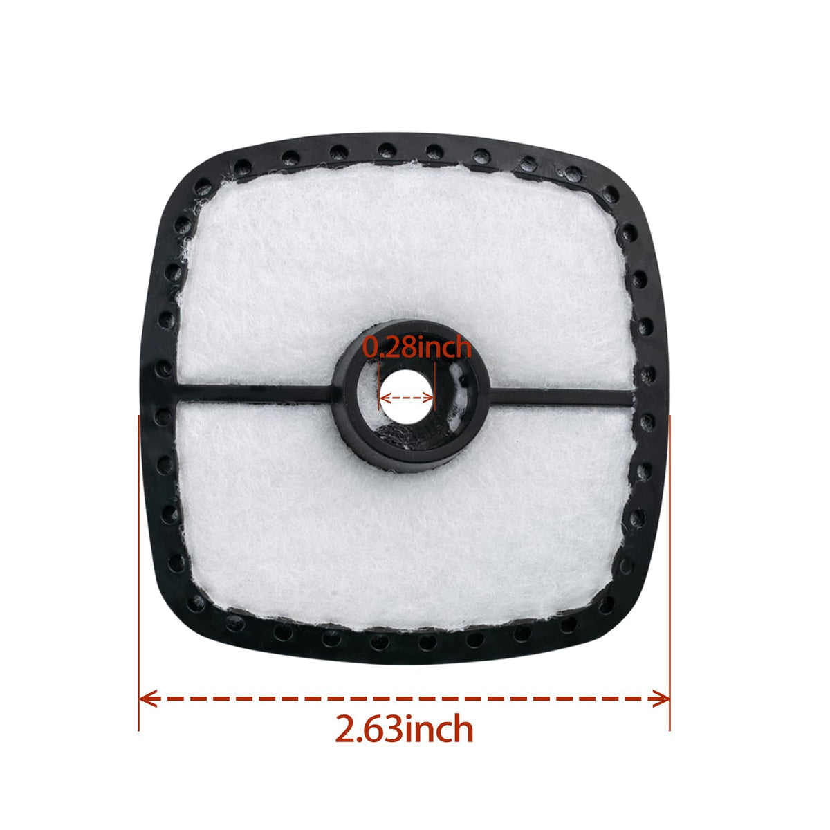Belsdar air-filter for Echo/Shindaiwa; improves airflow and engine efficiency