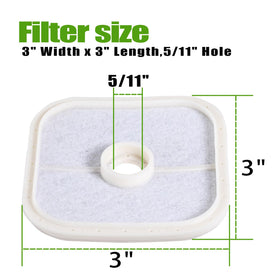 Belsdar Echo SRM-266 series filter pack helps reliable starts and consistent trimming.