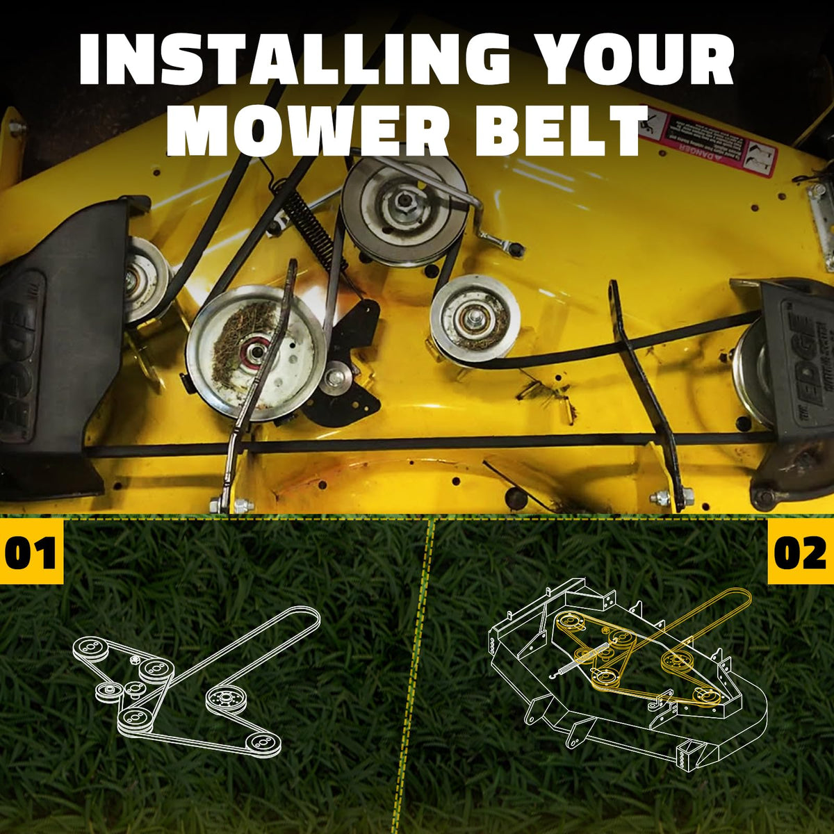 Beltchoice OEM replacement belt matches models for reliable fit.