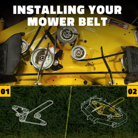 Beltchoice OEM replacement belt matches models for reliable fit.