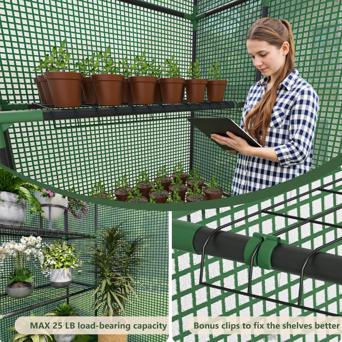 Benass sturdy e-coat and powder-coated frame resists rust