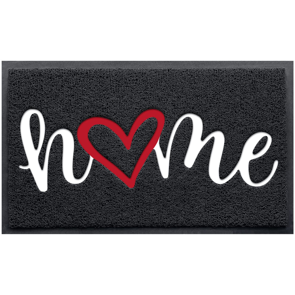 BeneathYourFeet door mat with hello embossing for a welcoming entryway.
