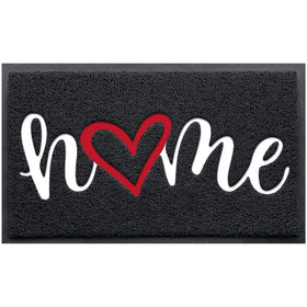 BeneathYourFeet door mat with hello embossing for a welcoming entryway.