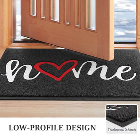 BeneathYourFeet low-profile door mat; smooth door operation without snagging.
