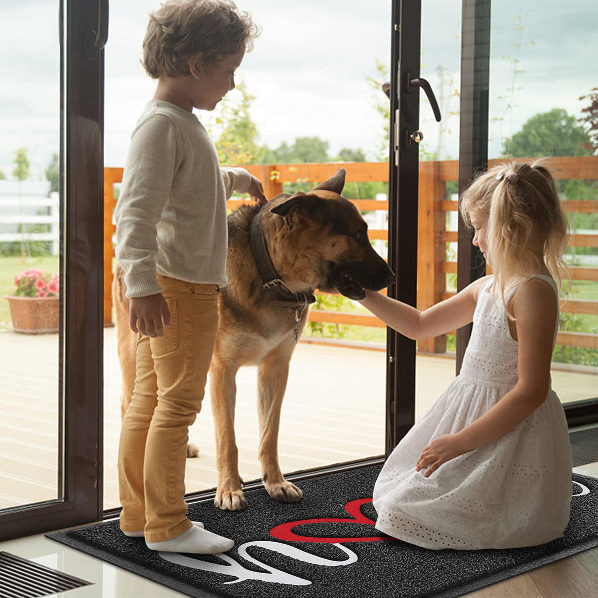 BeneathYourFeet front porch entry mat ideal for 36x24 entryways.