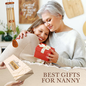 BeneCharm wind chime sail with wooden sign adds sentimental gift detail