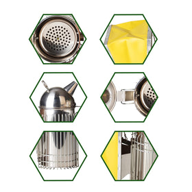 BenefitBee bear-shaped dome design opens safely away, reducing reach during lid access.
