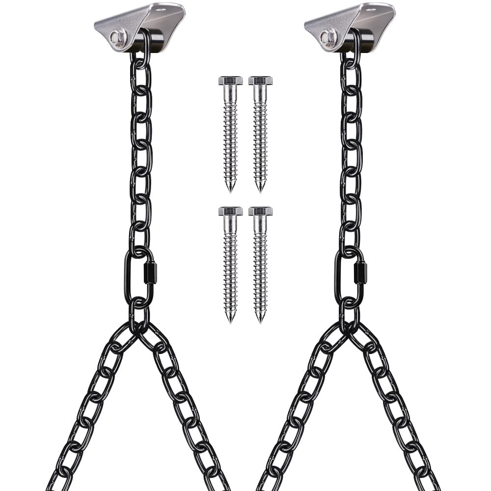 BeneLabel porch swing hanging kit with silent operation for peaceful outdoor lounging