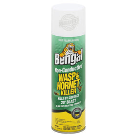 Bengal non-conductive wasp and hornet killer bottle for outdoor use, providing fast protection.