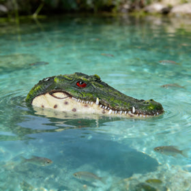 Benhurb alligator head decoy teeth detail adds convincing wildlife feel