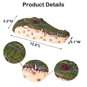 Benhurb alligator head decoy textured skin design for realism
