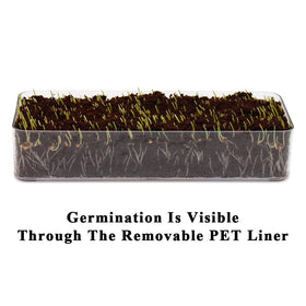 BENPIN cat grass planter is leak proof to safeguard furniture