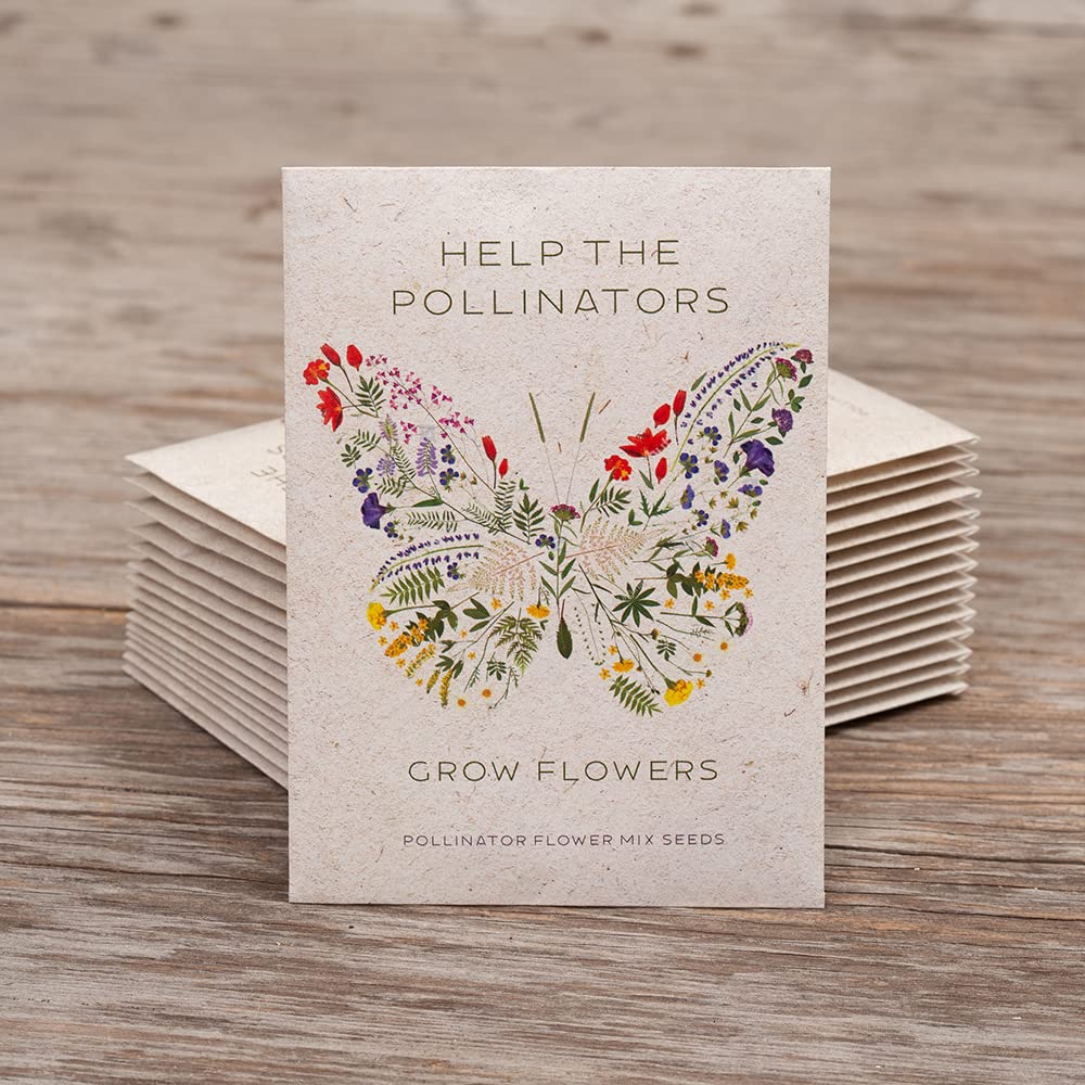 Bentley Seed Co. packet close-up showing diverse flowers for easy garden planning and planting