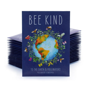 Bentley Seed Co. Pollinator wildflower mix packets help create habitat for bees