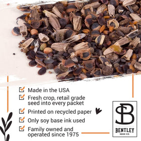 Bentley Seed Co. Wildflower seed mix packets foster vibrant pollinator habitats