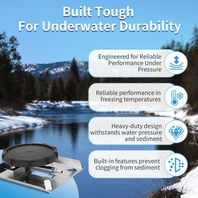 benut EPDM membrane diffuser for reliable air distribution