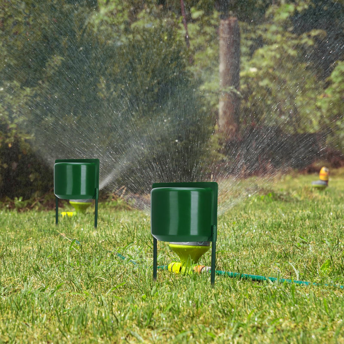 Benwanfee durable PP material sprinkler shield withstands sun and rain.