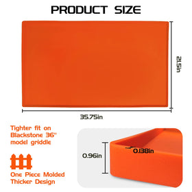 Beofinest orange color stands out on outdoor setup, adding visibility