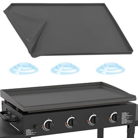 Beofinest silicone griddle mat fits 36-inch Blackstone securely, protecting the surface.