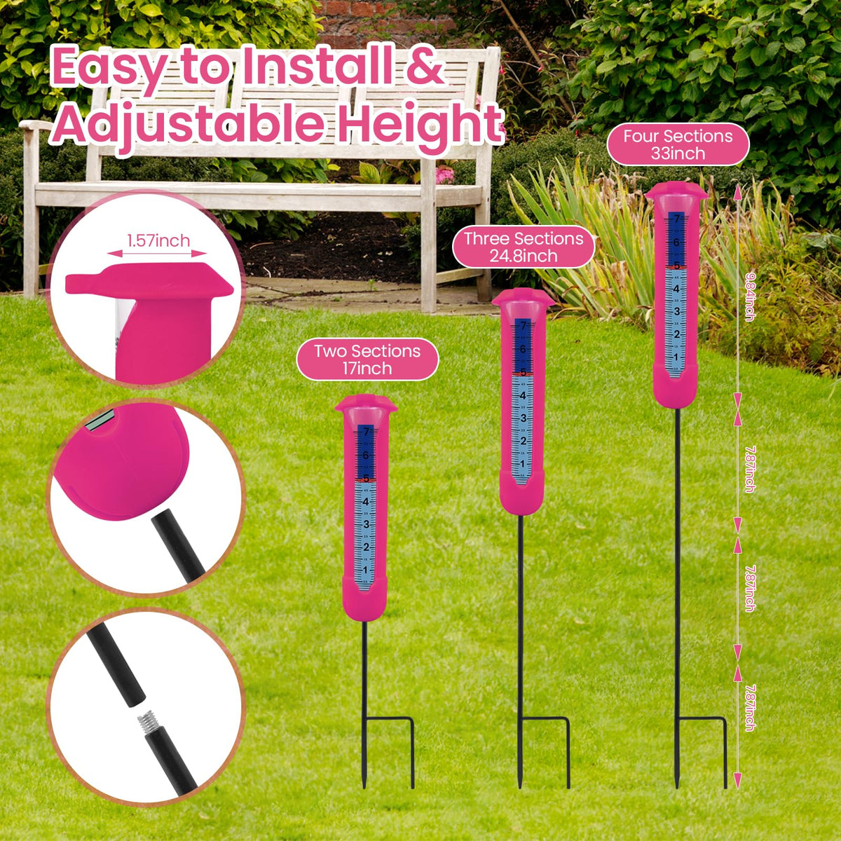 Beofinest float marker indicates water height at a glance.
