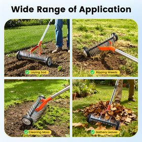 Beolisave long ergonomic handle designed for reduced back strain