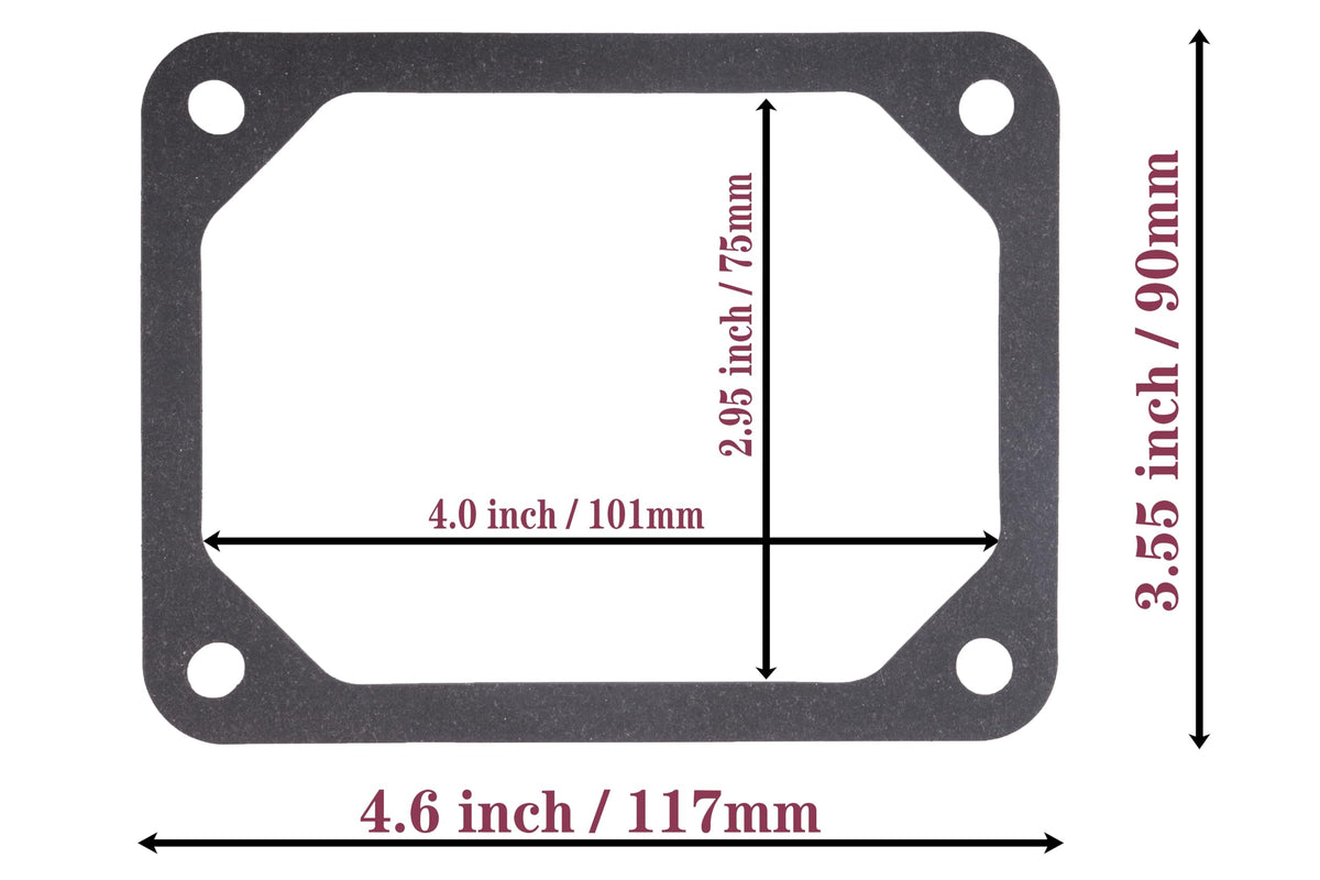 BeONEO rocker valve cover gasket 690981; oil-resistant seal for lawn engines.