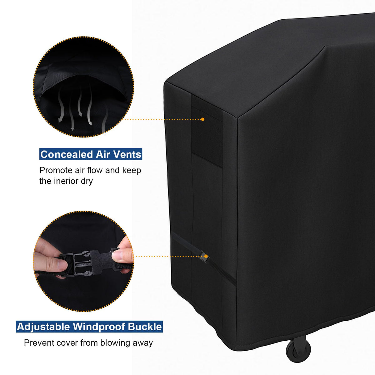 BEOTBRMI anti-tear and fade-resistant fabric maintains color outdoors