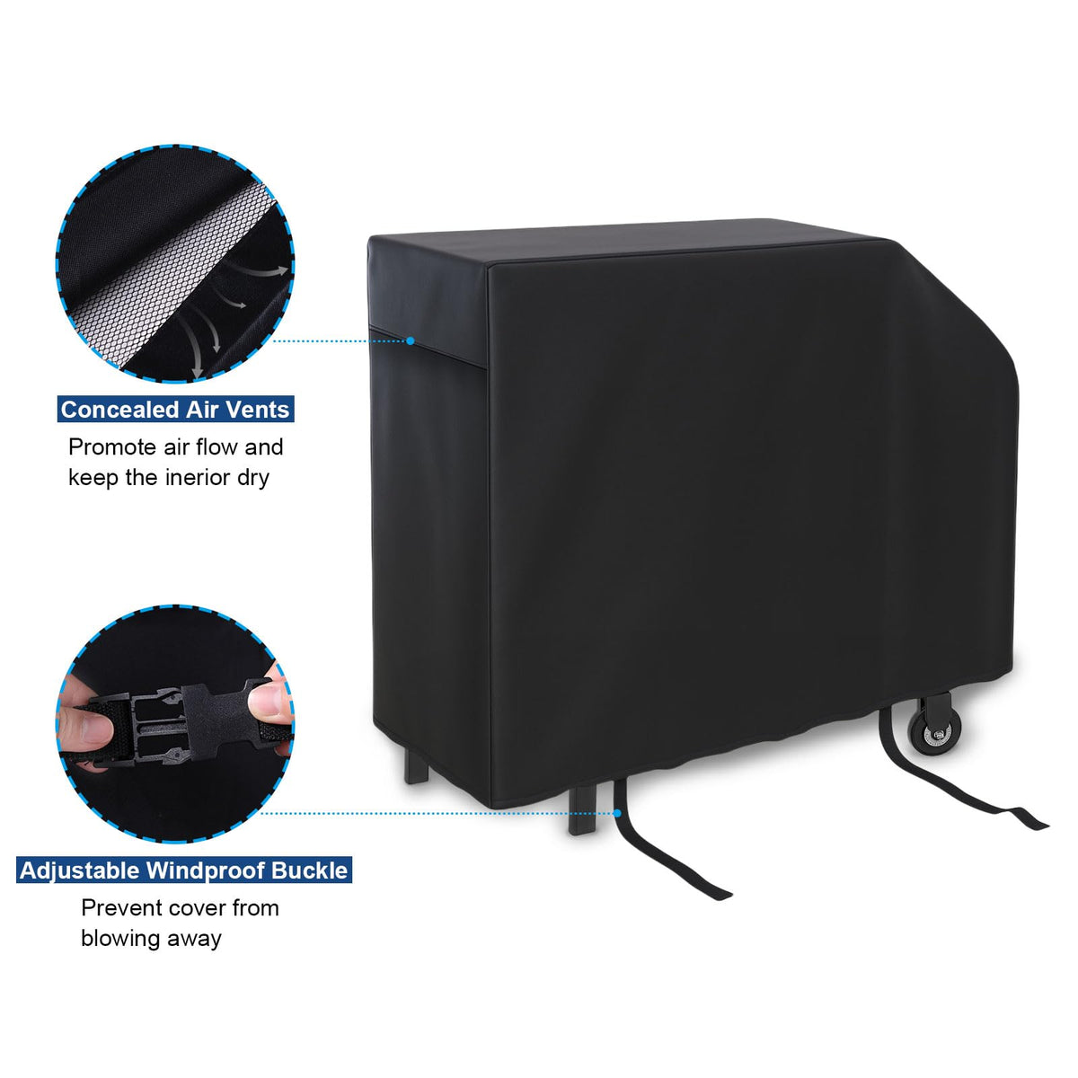 BEOTBRMI cover featuring hem buckle for secure fit in wind