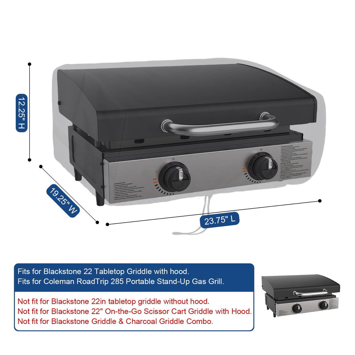 BEOTBRMI waterproof oxford fabric closeup shows durable coating protecting outdoor grills