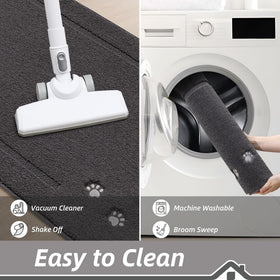 BEQHAUSE dog door mat versatile for entryways, kitchens, or laundry.