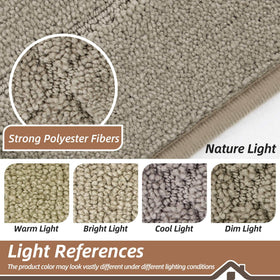 BEQHAUSE washable polyester surface cleans easily after daily use.