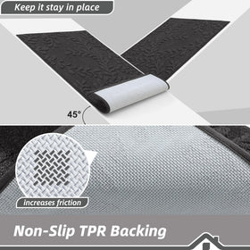 BEQHAUSE dirt and moisture absorption protects interior floors