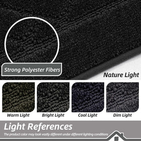 BEQHAUSE Dirt Trapper Door Mat, 36x60 size, low-profile design fits under doors.