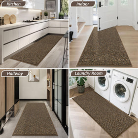 Reinforced edges prevent fraying and curling for long-lasting use