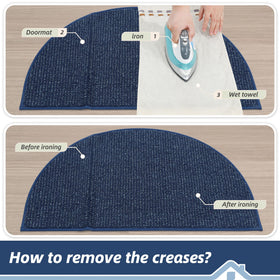 BEQHAUSE Dirt Trapper mat with reinforced edges to prevent curling.