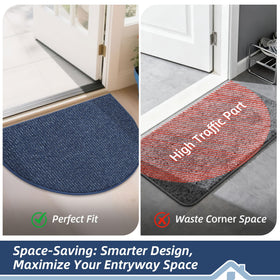 BEQHAUSE Dirt Trapper mat positioned in an entry way for daily use.