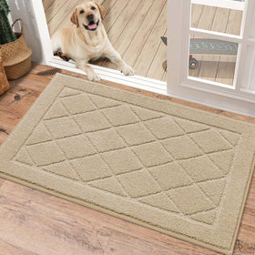 BEQHAUSE Dirt Trapper front view showing a welcoming 20x32 inch entry that protects floors