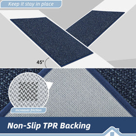 Mat surface of BEQHAUSE Dirt Trapper mat is washable and durable