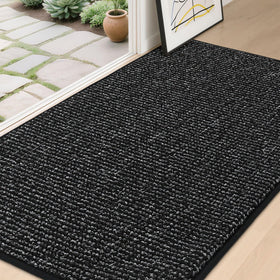 BEQHAUSE Dirt Trapper front door mat absorbs moisture to welcome guests