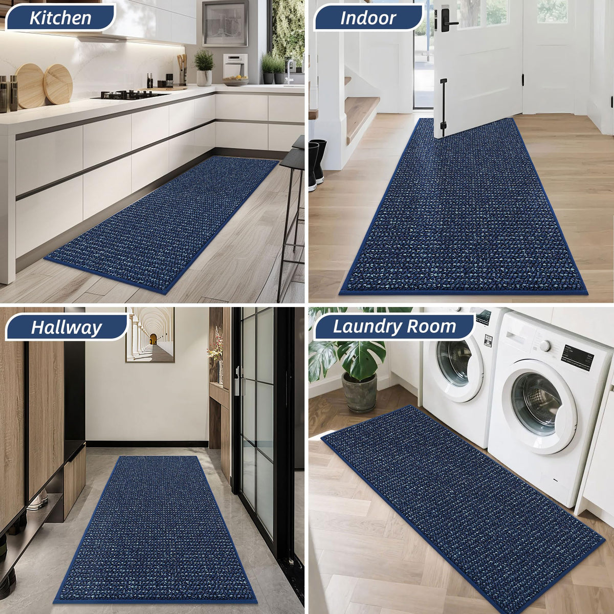 BEQHAUSE Dirt Trapper, machine washable option, easy deep clean.