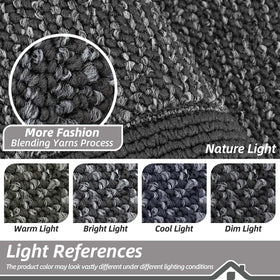 BEQHAUSE dense yarn construction resists staining in busy entryways.