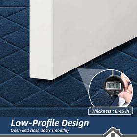 BEQHAUSE Dirt Trapper mat with non-slip backing on clean floors.